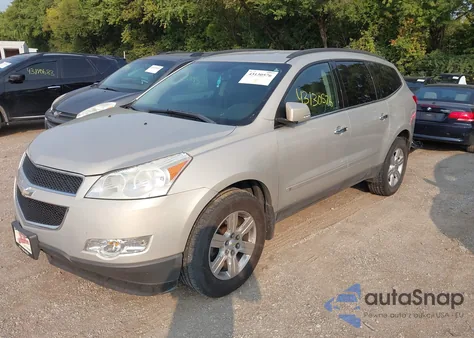 2010 Chevrolet Traverse Lt z USA, uszkodzony, nr VIN 1GNLRFED3AS119367